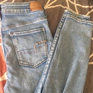 American eagle hi rise jegging